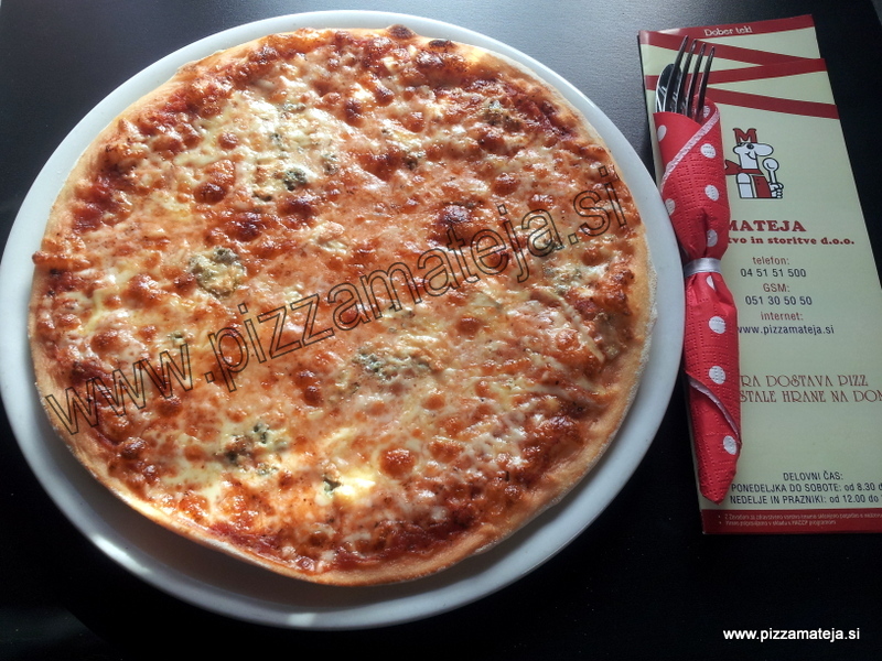 Pizzerija Mateja - Pizza 4 siri
