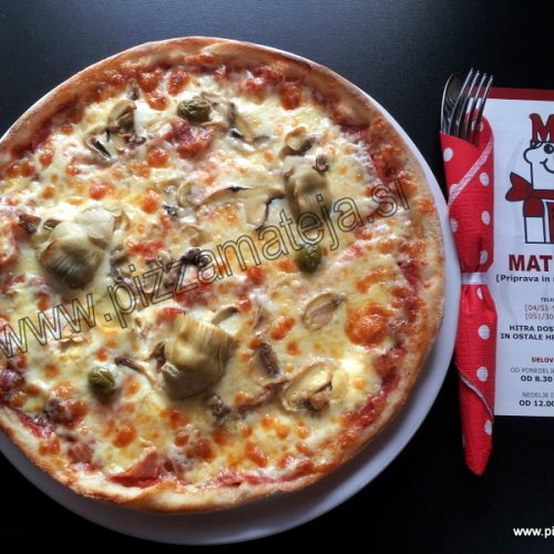 Pizzerija Mateja - Primorska pizza