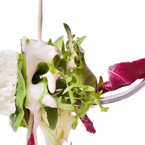 Cesarjev dresing - česen, olivno olje, jajca, sol